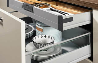 Фурнитура для мебели. Телескопические ящики